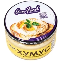Хумус с кедровыми орешками Am Food 200г