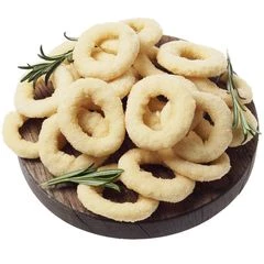 Луковые кольца рубленные в панировке Деликатеска ~500г