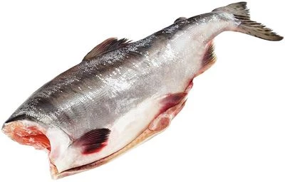 Горбуша дикая Сахалинская потрошеная без головы для соления ~1,2кг-0}