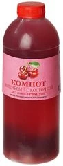 Компот Домашний вишневый без консервантов 1л