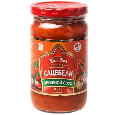 Соус овощной Сацебели Цин-Каз 345г-0}