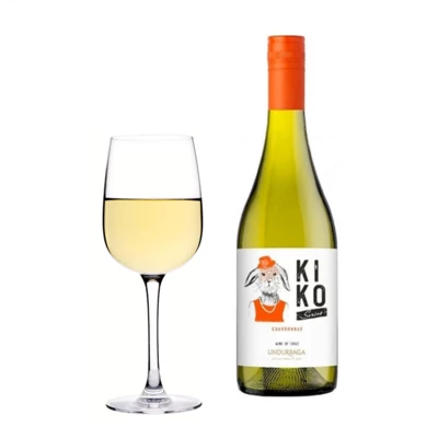 Бокал вина Undurraga Kiko Chardonnay сухое белое Чили 150мл-0}