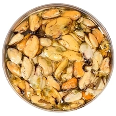 Мясо мидий в масле Морская звезда Деликатеска 150г 