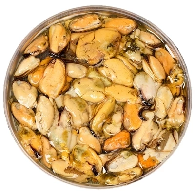 Мясо мидий в масле Морская звезда Деликатеска 150г -0}