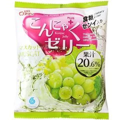 Желе Yukiguni Aguri порционное Конняку со вкусом муската Япония 96г