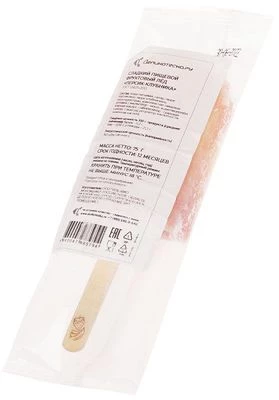 Мороженое фруктовый лед Персик-клубника 75г-1}