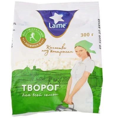 Творог обезжиренный Laime 300г-0}