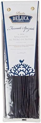 Спагетти с чернилами каракатицы из твердых сортов пшеницы De Luca Италия 500г-0}