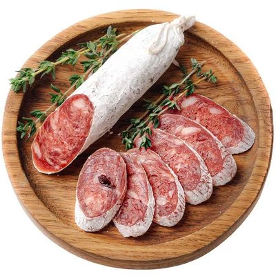 Колбаса сыровяленая Фуэт из мяса утки Canard с брусникой Деликатеска 120г-0}
