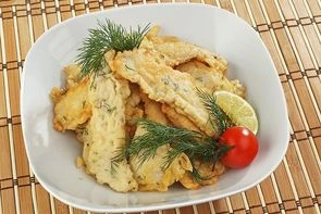 Филе судака в воздушном кляре