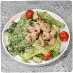 Салат с креветками 