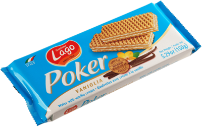 Вафли с ванильной начинкой Poker 150г