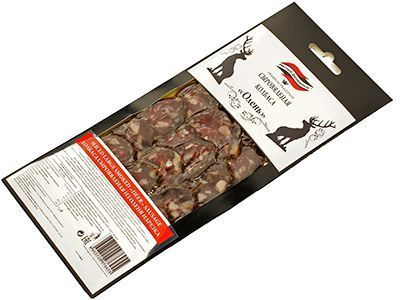 Колбаса с мясом Оленя 75г - купить в Москве по выгодной цене в интернет ...