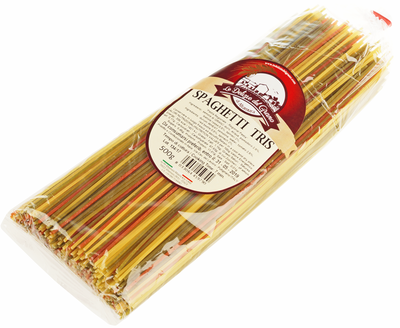 Спагетти цветные Delizie del Grano 500г -1}
