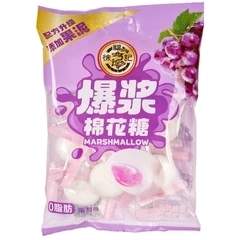 Маршмеллоу Hsu Fu Chi с начинкой со вкусом винограда Китай 64г 