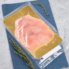 Кета слабосоленая филе нарезка 100г