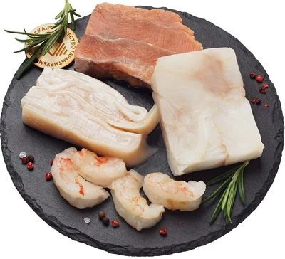 Ассорти рыбное с морепродуктами Суп 400г-1}