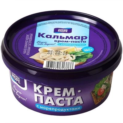 Крем-паста Кальмар Лунское море 180г-0}