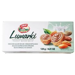 Вафельные шарики с арахисовой начинкой Lumarki Польша 120г