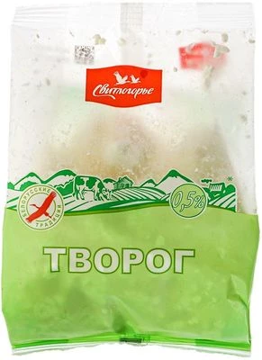 Творог обезжиренный 0.5% жир. 400г-0}