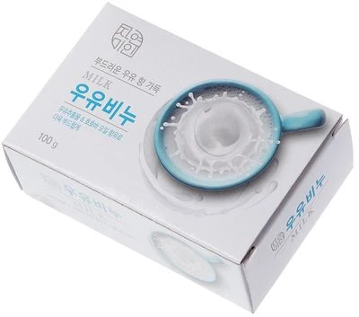 Мыло туалетное с молоком и маслом жожоба 90г -0}