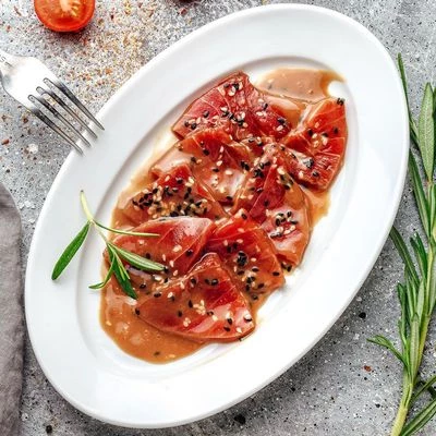 Крудо из тунца филе-кусочки в соусе от Шефа 80/30 110г-0}