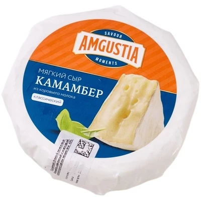 Сыр Камамбер сливочный с белой плесенью Amgustia 45% жир. 150г-1}