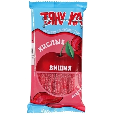 Мармелад жевательный со вкусом вишни 150г -0}