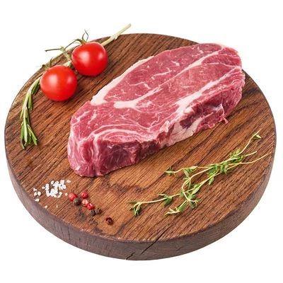 Стейк из мраморной говядины Чак Ай Ролл халяль Деликатеска ~250г-0}