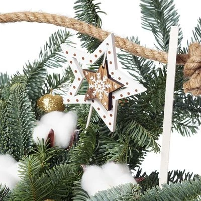 Букет новогодний Рождественская Звезда-1}