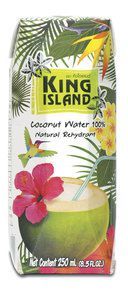 Кокосовая вода KING ISLAND 250мл