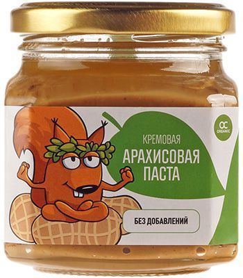 Арахисовая паста кремовая 250г - купить в Москве по выгодной цене в ...