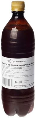 Комбуча на чаге и цветочном меде Деликатеска 1л-1}
