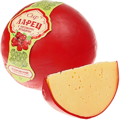 Сыр Ларец с лесными ягодами 50% жир., ~1кг-0}