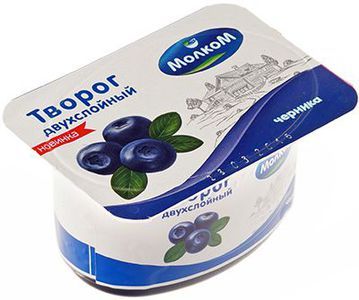 Творог Черника мягкий 6% жир., 125г
