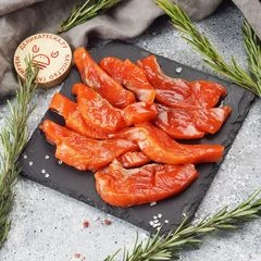 Нерка слабосоленая филе-ломтики в масле от Шефа 160/40 г