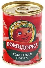 Томатная паста Помидорка Россия 140г 