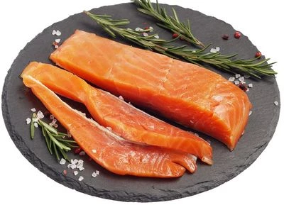 Форель слабосоленая сухого посола без консервантов 150г-0}