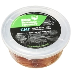 Сиг в масле филе-ломтики 200г