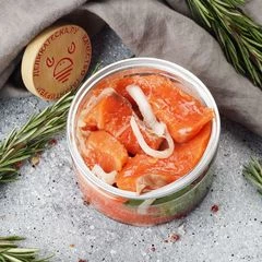 Сугудай из нерки филе-ломтики в масле от Шефа 150/50 г 