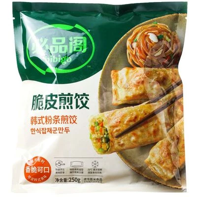 Дамплинги с чапче для жарки Bibigo Китай 250г-0}