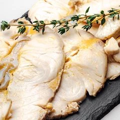 Осетр горячего копчения нарезка Деликатеска 200г