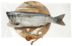 Кижуч дикий потрошеный без головы ~1,5кг