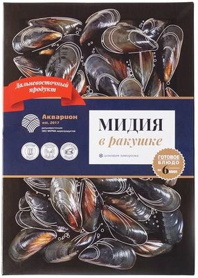 Мидии в ракушке 400г-0}