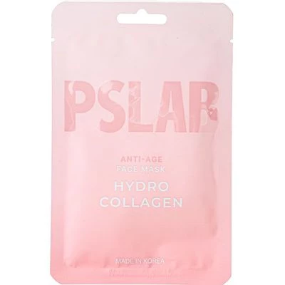 Маска для лица тканевая Омолаживающая Hydro Collagen PSLab Корея 23мл -0}