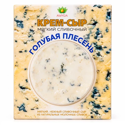 Крем-сыр Голубая плесень Amyga 120г-0}