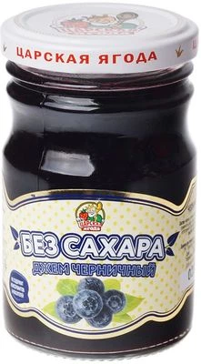 Джем десертный черничный без сахара 195г-0}