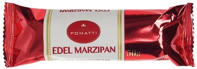 Марципановый батончик в темном шоколаде Pomatti 50г-0}