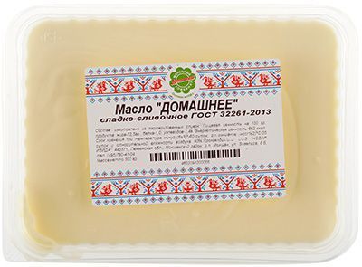Масло сливочное Домашнее 82,5% жир., 300г