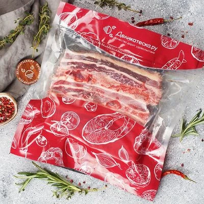 Говяжьи ребра из мраморной говядины от Шефа ~800г-1}